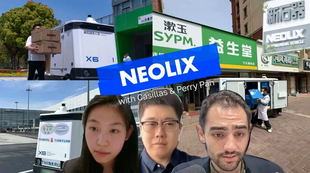 Neolix AI Deployment Head Explains how they use End-To-End and MASS PRODUCE Autonomous Delivery Shuttles
