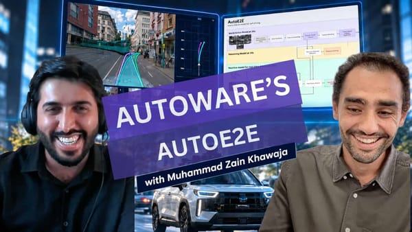 AutoE2E: How Autoware built a VLM-free End-To-End Reasoning Machine with Muhammad Zain Khawaja